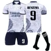 2223 Real Madrid Dragon Special Edition Shirt Set Commemorative Version 9 Benzema 20 Vinysseus Soccer Jersey