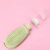 Bouteilles de rangement des bouteilles de rangement pour le distributeur de shampooing Dispensateur de fuite de fuite de voyage pour lotion Savon Silicone Massage Brush Cosmetic