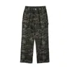 Pantalon masculin long quatre saison camouflage masculin mâle pantalon de la jambe large de grande taille pantalon lâche à grande taille