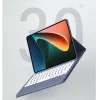Samsung Galaxy Tab A7 Lite SMT220 T225 Yuvarlak Klavye Fare Samsung Galaxy SMT220 SMT225 Tablet Manyetik Kapak