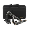 Professional Bb Clarinet 17 Key Black Clarinet with Box Reeds Accessories Suitable for Beginners and Adults Perform
