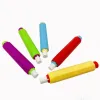 5st Hälsa Icke-toxiskt krithållare Klipp Färgglada krithållare Rengör för lärare som skriver barn som ritar styrelsens tillbehör