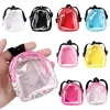 Acessórios de bonecas de 1/6 de bonecas infantis brinquedos pcv diy mini saco boneca backpack presentes