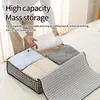 Storage Bags Foldable Quilt Bag Under Bed Thick Blankets Clothes Non-woven Fabric