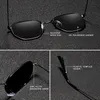 GXP Hexagon Retro Reflective Sunglasses Men Sun glasses Stainless Steel Eyewear Mens Polarized Beach Glasses 240410