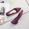 Scarpe eleganti donne per donne spicchi puntati di punta di punta donna slip-on superficiale comodo lavoro Zapatos de Mujer 2024