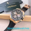 Montre de bracelet AP masculin Epi Mens Watch Royal Oak Offshore Series 26420ro New Rose Gold Ceramic Ring Chronograph Mens Fashion Leisure Sports Mécanicale montre