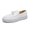 Casual schoenen Zapatos de Hombre Loafers heren Tassel slip-on comfortabele mannen Leather Fashion Oxford groot formaat 38-47