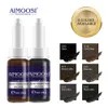 Aimoosi 15 ml tatuering semi permanent pigment bläck för mikroblading makeup läppar ögon ögonbryn kroppskonst skönhet kvinnor levererar 6 färger