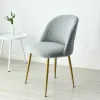Eetstoel Cover make -up stoel stoel stoel slipcover stretch gebogen achterstoelen covers keuken koffiebar klein zitje funda silla