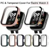 Per Redmi Watch 3 Hard Full Edge Glass Protector Case Frame Shell Watch Watch Bumper Cover