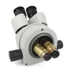 Simul-Focal 7x-45x Sürekli Zoom Stereo Trinoküler Mikroskop CTV Adaptörü Telefon Laboratuvarı için Barlow Lens