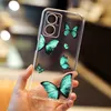 Kolorowy motyl przezroczysty telefon do Redmi Note 11e 5G Xiaomi 11tpro 12 Okładka zwierząt odporna na czarny rekin 3 4 Pro