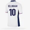 2024 Engeland Bellingham voetbaltruien 150 jaar 23 24 25 Nationaal team Toone voetbalhemd Bright Kane Sterling Rashford Sancho Grealish Men Kids Kit