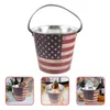 Mugs Portable Ice Container Cube Bucket Festival Party Beer