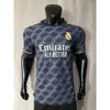 2324 Real Madrid Jacquard Player Edition Home e fora da camisa de futebol conjunto