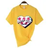 Super Girl Letter Print Crew Neck Printing Female T-shirt Summer O-Neck T Shirts Street Hip Hop Clothing Breattable Short Sleeve