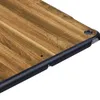 Tablett PC -fall Väskor Fall för iPad 2/3/4/5/6/7/8/9 9.7 10.2/Mini/Air 4/3/2/1/Pro 9.7/10.5/11 Printat Wood Hard Shell Protective Cover 240411