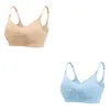 2PCS BRAS PLEATINE BEZ BONES PIERWSZE BRA CIĘDZEGO Ciąża Ubrania zapobiegają karmieniu piersią w oddychanie Lactancia BRAS