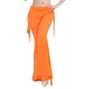 Scene Wear Women Tribal Belly Dance Pants Harem Pant Vuxen Sidan Öppningsbyxor Practice Costume