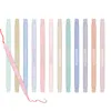 Pastel markeerstift set 12 stcs markeerstift met zachte beitel tip schoolbenodigdheden voor school college thuiskantoor