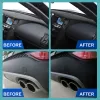 Plastic Renovator Car Plastic Leather Part Repair Retreading Auto Plastic Rubber Restore Gloss Black Car Maintenance Cleaning
