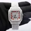 Luxury à la recherche de luxe Regardez Iced Out for Men Woman Top Craftsmail Unique et coûteux Mosang Diamond Montres pour Hip Hop Industrial Luxurious 17311