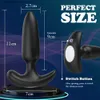 Andra hälsoskönhetsartiklar Nytt vibrerande rumpa Bluetooth Anal Vibrator för par -spel App Remote Control Male Prostate Massager Toys for Women Men L49