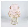 1pcs Metallkuchenständer, 8/10 -Zoll -Säulenstil Cupcake Display Stand Dessert Tablettkuchenplatten für Backware, Hochzeit, Party