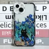 Caso para Samsung Galaxy The Black Cat Art S20 Plus S21 Fe S22 S23 Ultra A13 A14 A21S A32 A33 A34 A50 A51 A52 A54 A73 Tampa do telefone