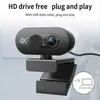 Webcams 4K Webcam Full HD per PC Camera Web Nuova mini web cam con microfono USB AutoFocus Stream Camera per laptop per computer