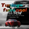 سيارة كهربائية/RC في المخزون! New Turbo Racing C75 RTR 1 76 Type-C Charging RC Car CrazyFastrc Shop 240424