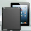 Tablet PC -fodral väskor mjukt fodral för iPad 2 3 4 9,7 tum 2: e 3: e 4: e A1395 A1416 A1459 A1460 Flexibel silikon TPU Black Protective Shell Back Cover 240411