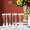 Copos de vinho 2 PCs Champanhe Glitter Flautes Clear Cups Bubble Tulip Cocktail para Vestido de noiva para Party Gift