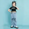 Teenage Girls Street Wear Tenues pour enfants Vêtements hip hop