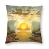 Kudde Salvador Dali Art Print Cover Double-Sided Printing Floor Case for Car Fashion Pillow Case Home Decoration