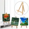 Mini Excellent Artist Wooden Display Easel Lightweight Display Easel Multi-purpose for Office