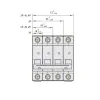 MCB NXB-63 1P 2P 3P 4P 4P AC 230/400V 1A-125A stroomonderbreker Din Rail Montage Miniature Air Switch