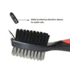 Golf Club Cleaning Brush With Carabiner Golf Groove Cleaning Brush Wedge Ball Groove Cleaner Dropshipping