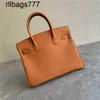 Leather Bk Designer Bags Imported Cowhide Export Factory Customers Regret Their Orders Classic Fashion Temperament Versatile 30 Inch Platinum Bag Have Logo