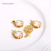 18K Gold Plated Square Filigree Box Safety Clasps Connector For Bracelet Necklace Making,DIY Jewellery Making Supplies Wholesale