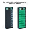 PD QC3.0 Quick Charger Battery Holder Box 8*18650 Power Bank Case Welding Free Dual USB For Mobile Phone