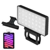 Oplaadbare LED Selfie Fill Light Video Conference verlichtingsclip op Selfie Light for Studio Remote Working Distance Learning