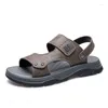 Sandals Chaussures de plage décontractées pour hommes conduisant paresseux pour hommes Sandalias de extérieur sandali uomo estivi sandalen heren extérieur