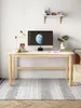 Bureau en bois massif simple Desktop Computer Home Bandroom Primaire et secondaire Élèves d'écriture