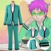 Anime Saiki Kusuo Het rampzalige leven K.-nan Cosplay Play Pruiken Costuumes Uniform Tops Pants Hoofdkleding Cos Props Pruiken
