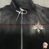 هوديز الرجال المغسول كارديجان فيرتابرا الوشم zip up هوديي الرجال النساء أزياء خمر محرقة Harajuku كبيرة الحجم