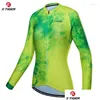 Gacche da corsa X-Tiger Womans Maglie in bicicletta Maglie a molla Abiti da bici traspirante Maillot Ropa Ciclismo Hombre Bicycle Drop Del Otoz2