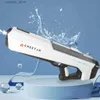 Sand Play Water Fun Automatic Water Absorption Electric Water Gun High Tech Automatic Water Soaker Gun Stora kapacitet Högtryck Vattenpistol Leksaker L47