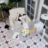 1/6 1/8 BJD Blyth Doll Mini Metal Free Stand, акрил, верхний стол в кукол для мебели для кукол